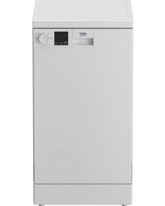 Beko DVS04X20W Slimline Dishwasher
