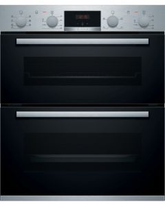 Bosch Series 4 NBS533BS0B Built Under Electric Double Oven
